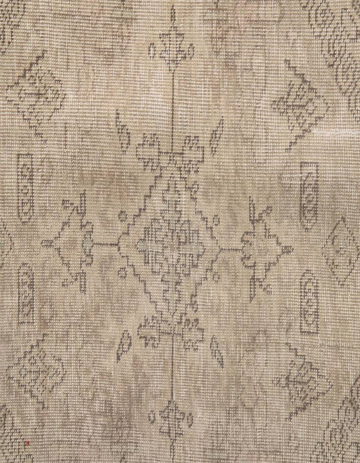 Detail image of  8' x 11'  Hand Knotted Ultra Vintage Persian Wool Rug