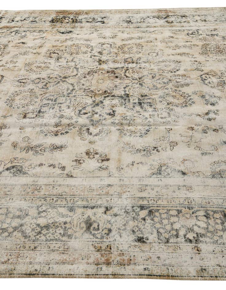 Detail image of  9' 5 x 12' 1  Hand Knotted Ultra Vintage Persian Wool Rug