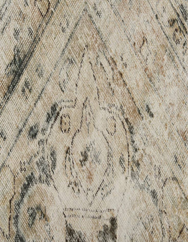 Detail image of  9' 5 x 12' 1  Hand Knotted Ultra Vintage Persian Wool Rug