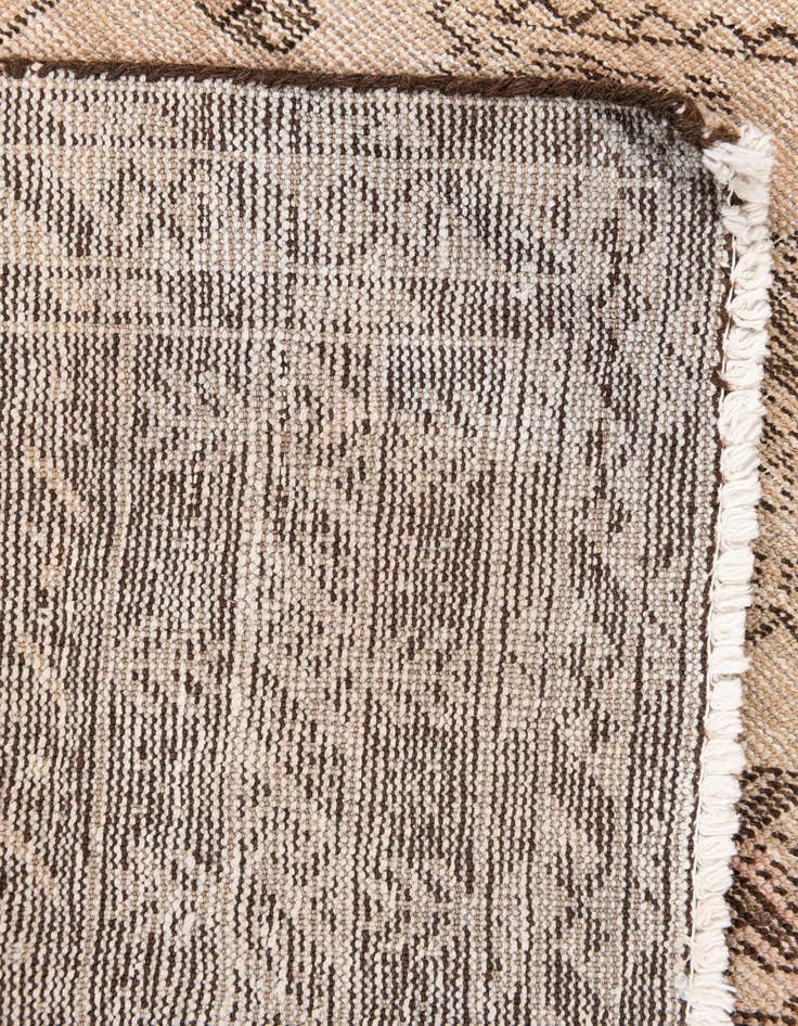 Detail image of  2' 6 x 4' 3  Hand Knotted Ultra Vintage Persian Wool Rug