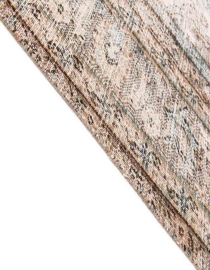 Detail image of  7' 3 x 10' 10  Hand Knotted Ultra Vintage Persian Wool Rug