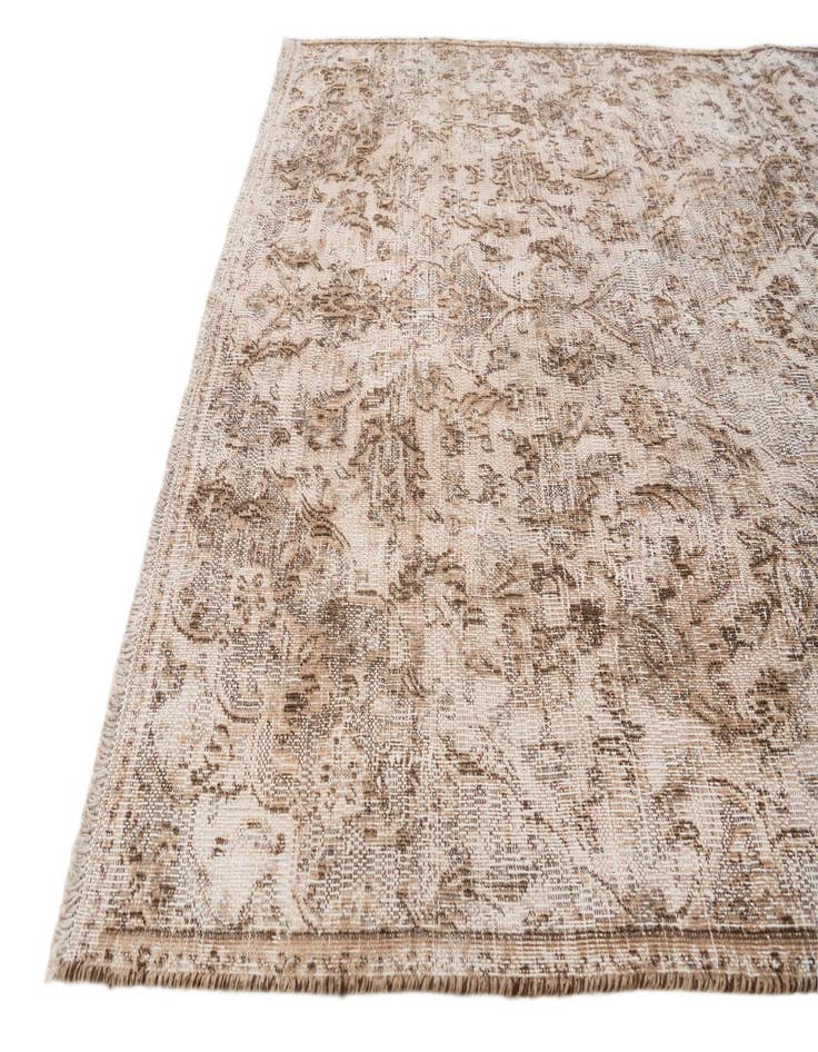 Detail image of  4' x 7' 1  Hand Knotted Ultra Vintage Persian Wool Rug