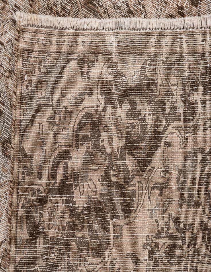 Detail image of  4' x 7' 1  Hand Knotted Ultra Vintage Persian Wool Rug
