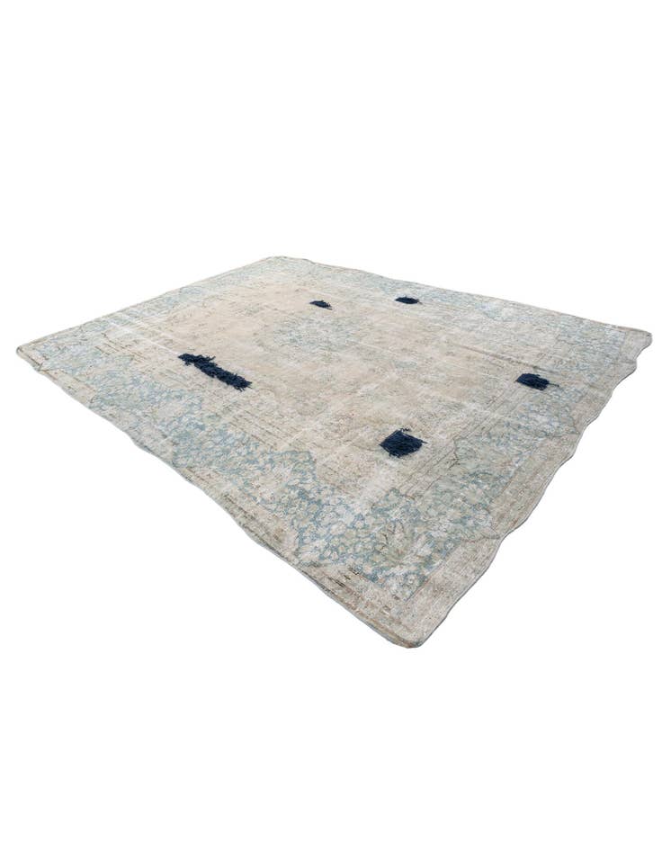 Detail image of  9' 2 x 12' 1  Hand Knotted Ultra Vintage Persian Wool Rug