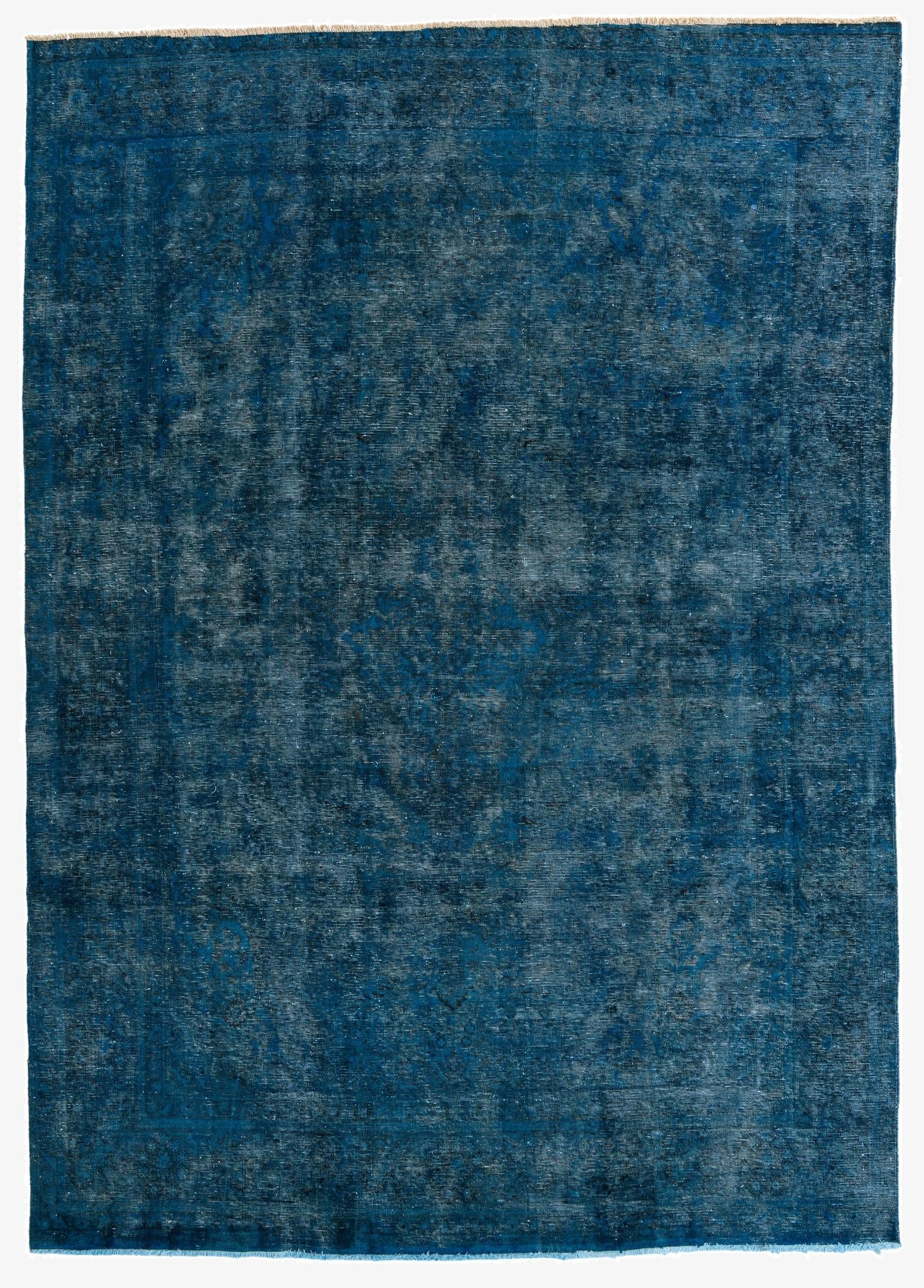  7' 10 x 11' 2  Hand Knotted Ultra Vintage Persian Wool Rug