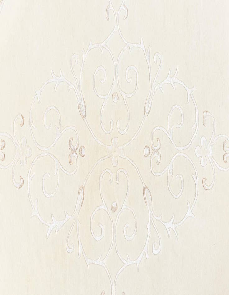 Detail image of  6' 7 x 6' 7  Hand Knotted Darya Round Rug