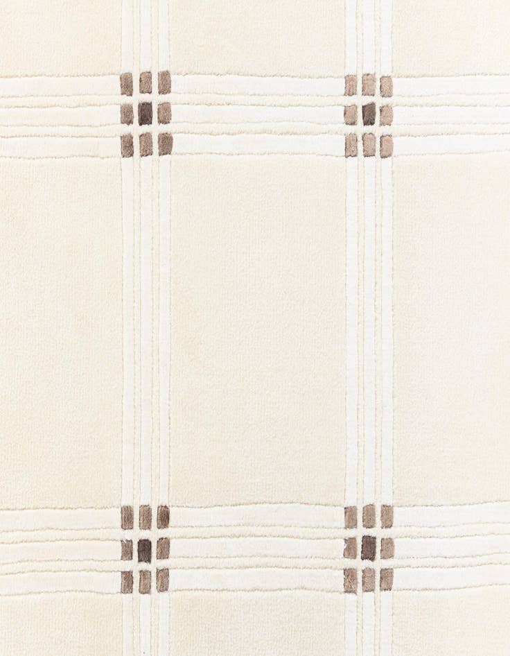 Detail image of  6' 4 x 6' 4  Hand Knotted Darya Round Rug