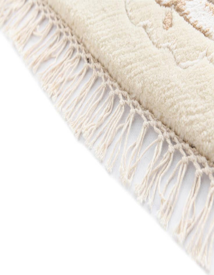 Detail image of  8' 4 x 8' 4  Hand Knotted Darya Wool Round Rug