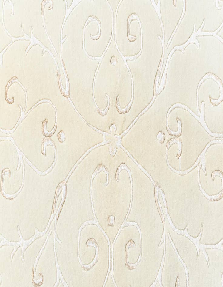 Detail image of  8' 4 x 8' 4  Hand Knotted Darya Wool Round Rug