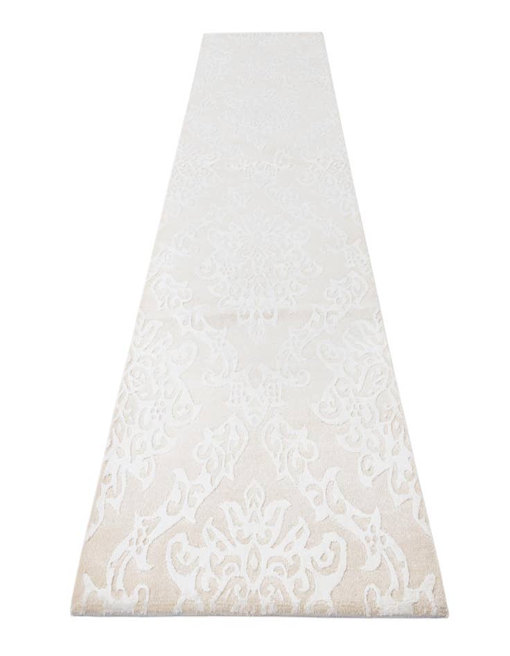 Detail image of  2' 9 x 9' 11  Hand Knotted Darya Wool Runner Rug