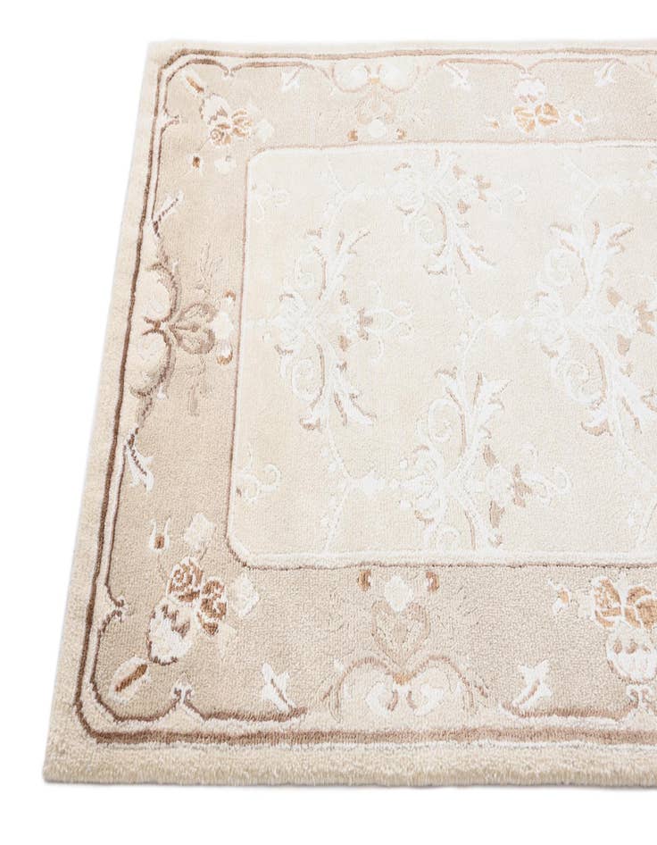 Detail image of  2' 10 x 10'  Hand Knotted Darya Wool Runner Rug