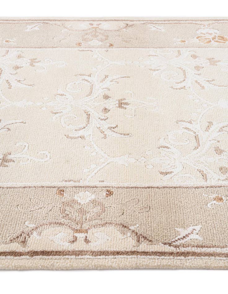 Detail image of  2' 10 x 10'  Hand Knotted Darya Wool Runner Rug