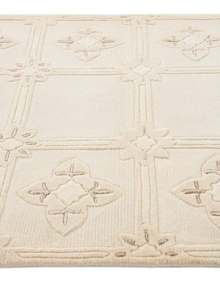 Detail image of  2' 8 x 9' 5  Hand Knotted Darya Wool Runner Rug