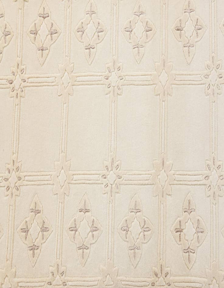 Detail image of  2' 8 x 9' 5  Hand Knotted Darya Wool Runner Rug