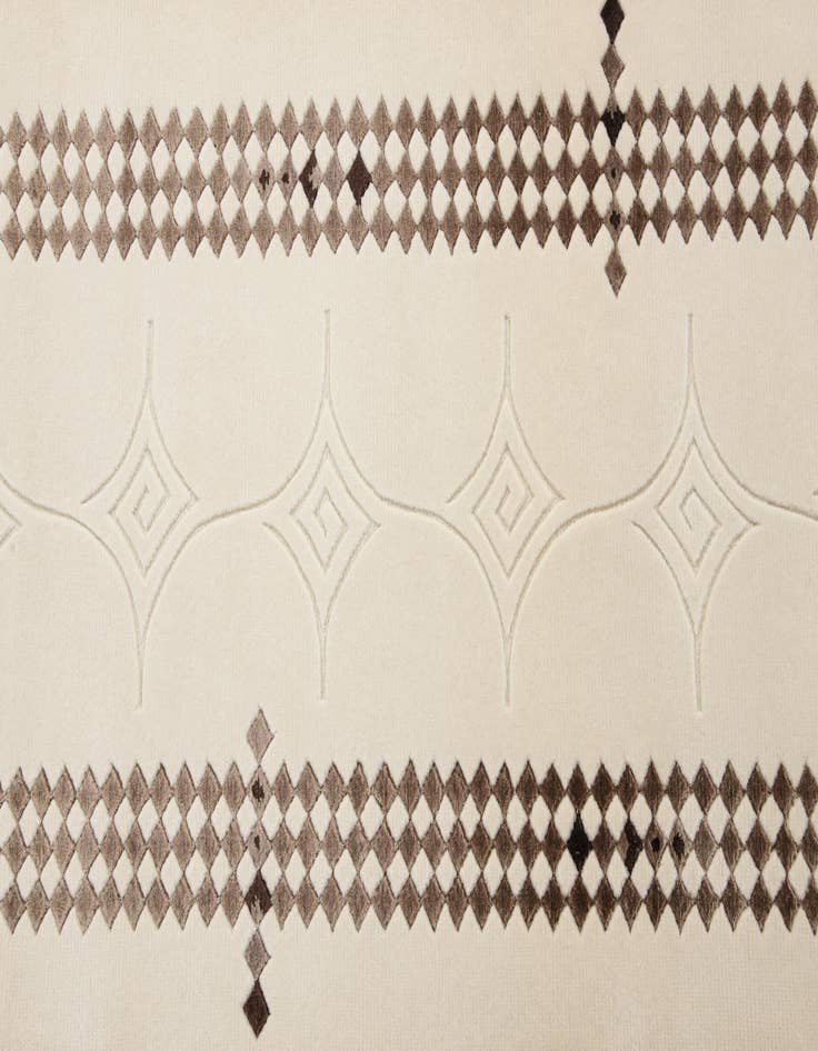 Detail image of  2' 9 x 9' 7  Hand Knotted Darya Wool Runner Rug