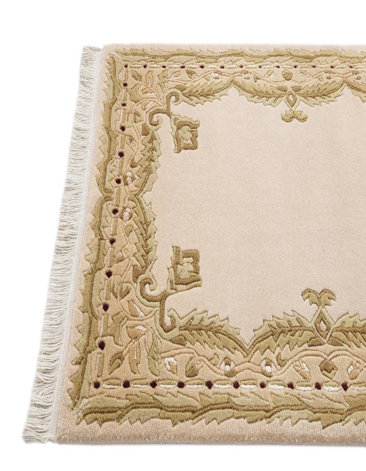 Detail image of  2' 9 x 9' 10  Hand Knotted Darya Wool Runner Rug