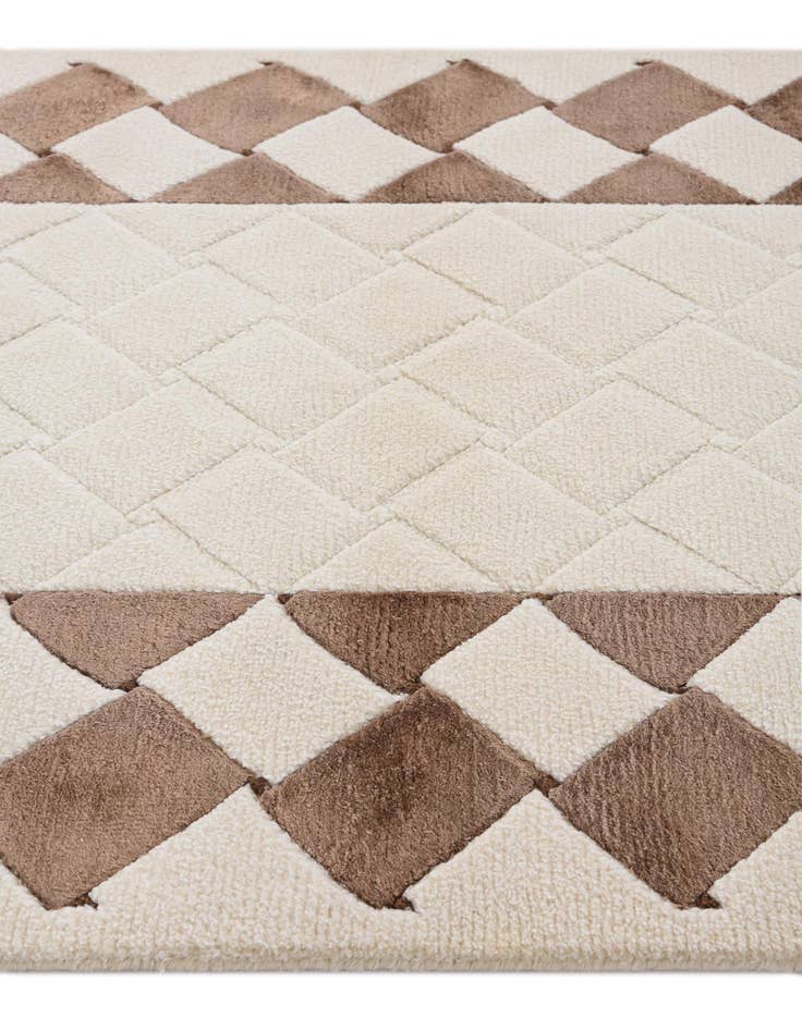 Detail image of  2' 7 x 9' 9  Hand Knotted Darya Wool Runner Rug