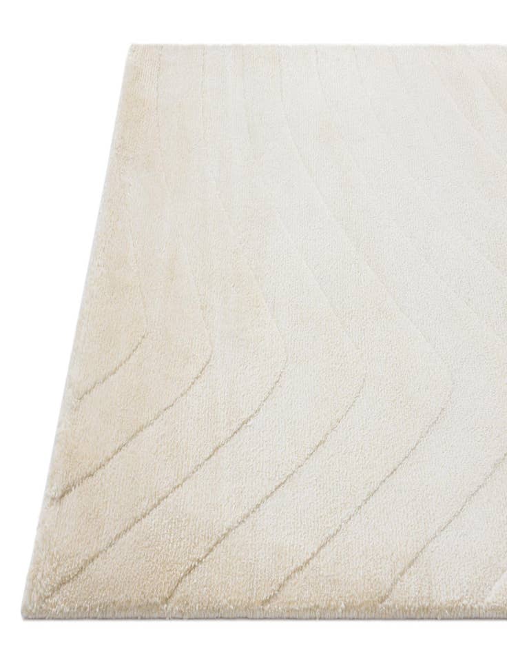 Detail image of  2' 7 x 9' 10  Hand Knotted Darya Wool Runner Rug