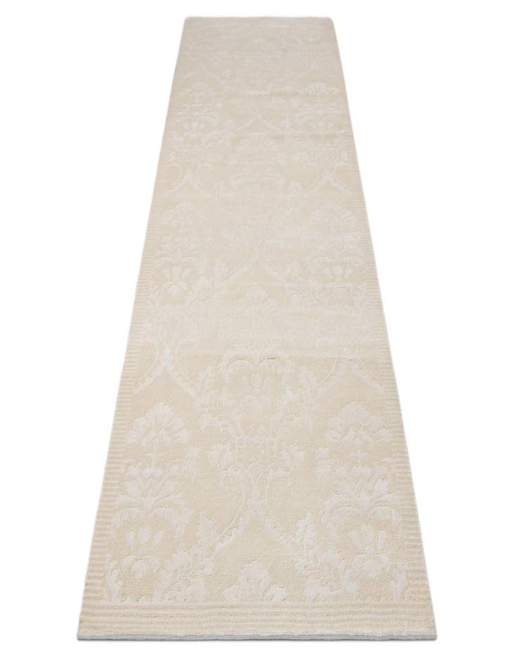 Detail image of  2' 11 x 10'  Hand Knotted Darya Wool Runner Rug