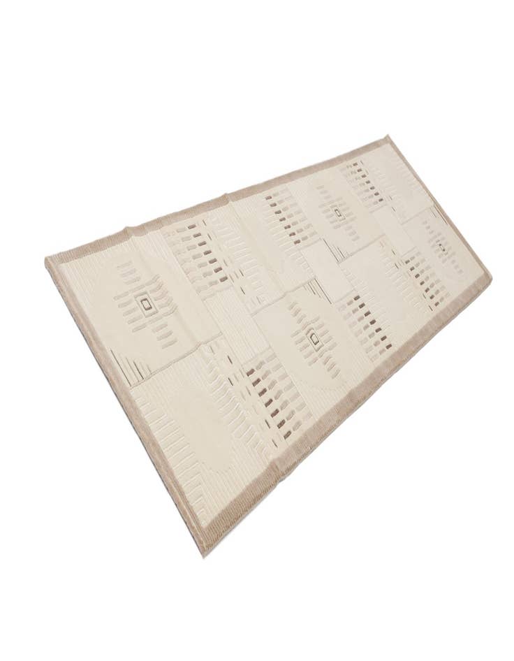 Detail image of  2' 7 x 9' 9  Hand Knotted Darya Wool Runner Rug