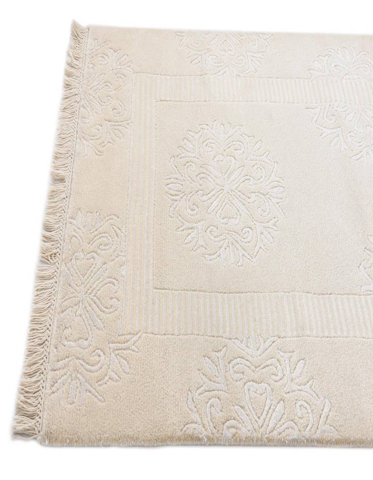 Detail image of  2' 10 x 10' 4  Hand Knotted Darya Wool Runner Rug