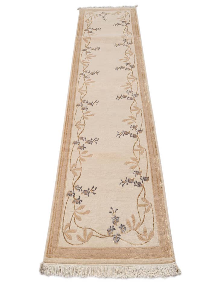 Detail image of  2' 7 x 9' 8  Hand Knotted Darya Wool Runner Rug