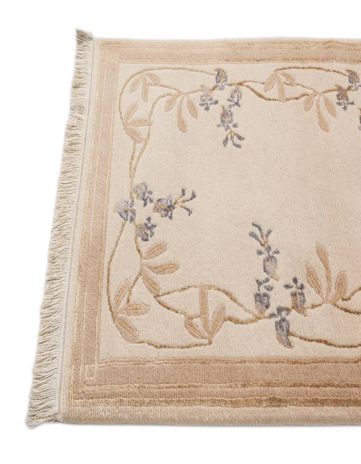 Detail image of  2' 7 x 9' 8  Hand Knotted Darya Wool Runner Rug