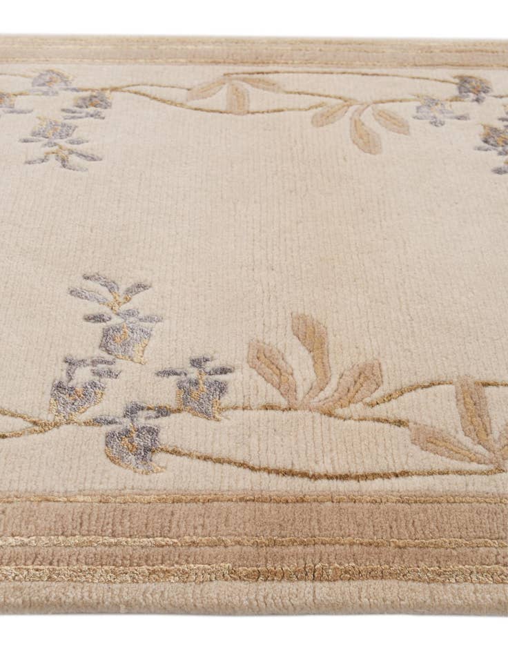 Detail image of  2' 7 x 9' 8  Hand Knotted Darya Wool Runner Rug
