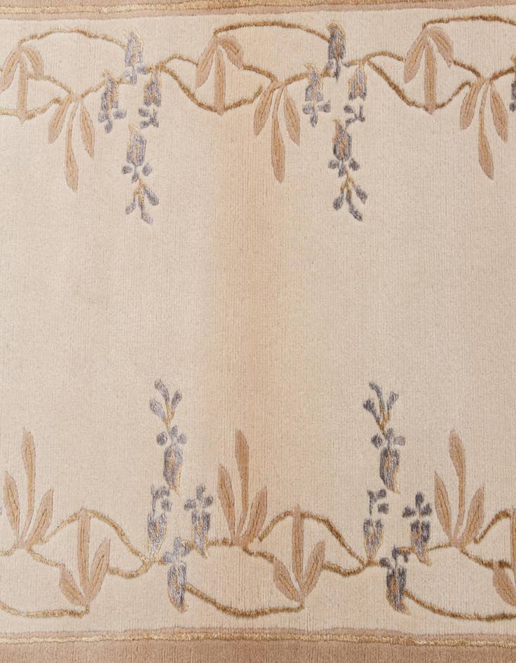 Detail image of  2' 7 x 9' 8  Hand Knotted Darya Wool Runner Rug