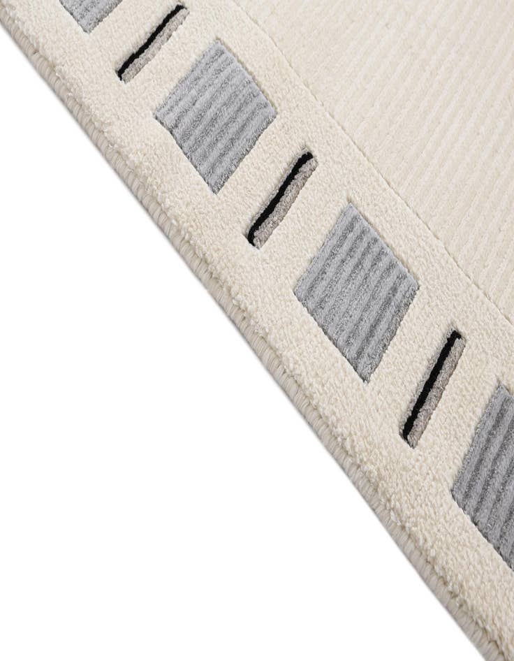 Detail image of  2' 8 x 9' 8  Hand Knotted Darya Wool Runner Rug