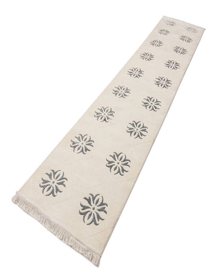 Detail image of  2' 7 x 13' 1  Hand Knotted Darya Wool Runner Rug