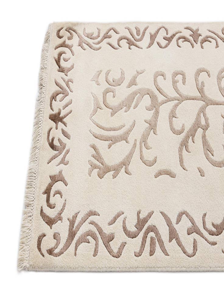 Detail image of  2' 7 x 13' 2  Hand Knotted Darya Wool Runner Rug