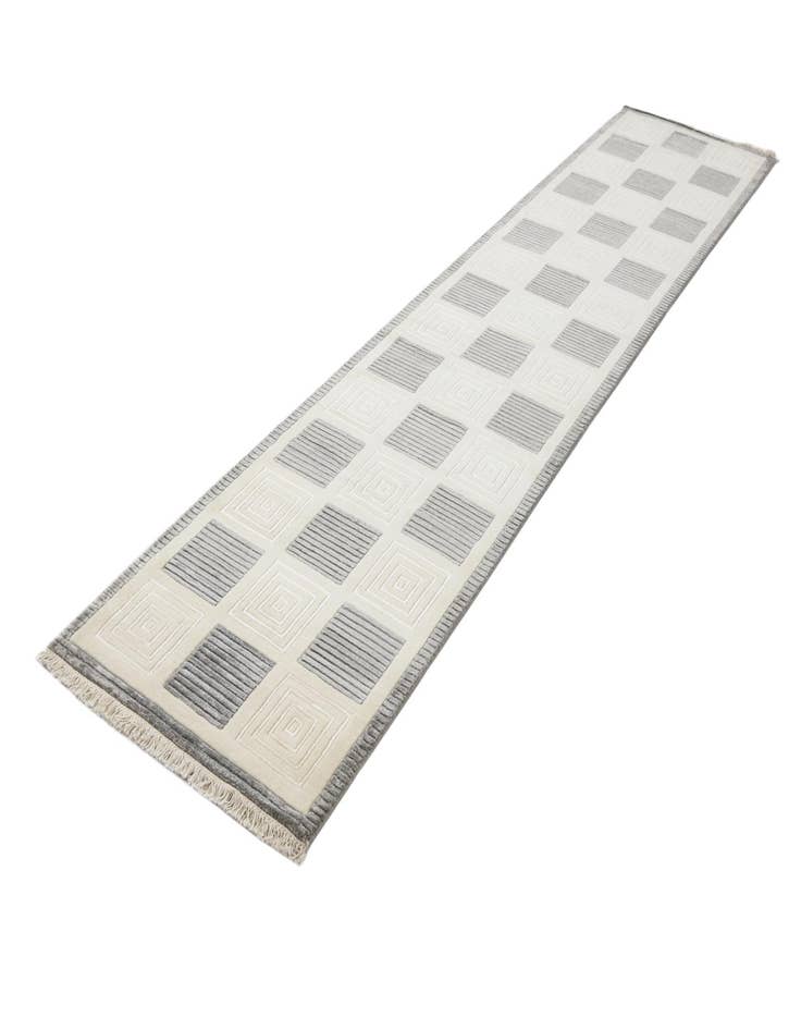 Detail image of  2' 8 x 13' 1  Hand Knotted Darya Wool Runner Rug