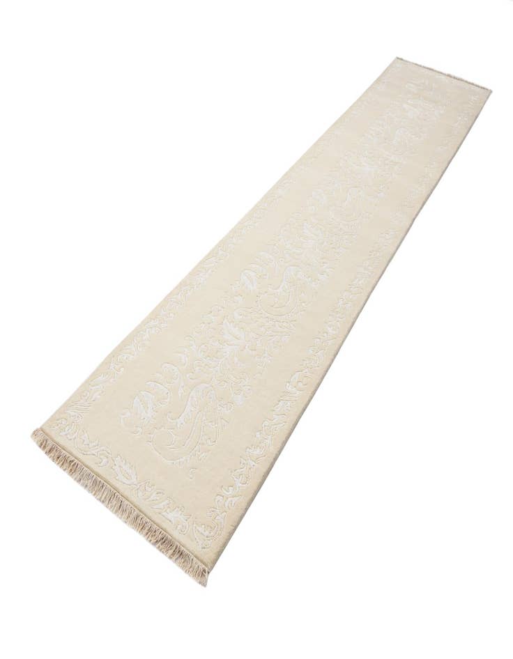 Detail image of  2' 8 x 13'  Hand Knotted Darya Wool Runner Rug