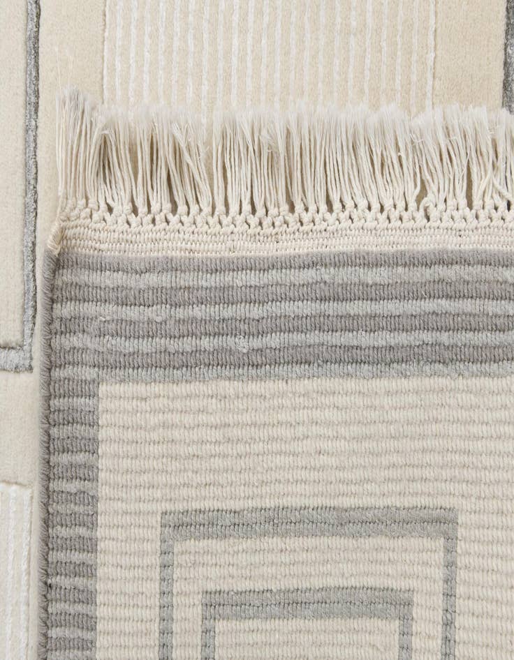 Detail image of  2' 7 x 13'  Hand Knotted Darya Wool Runner Rug