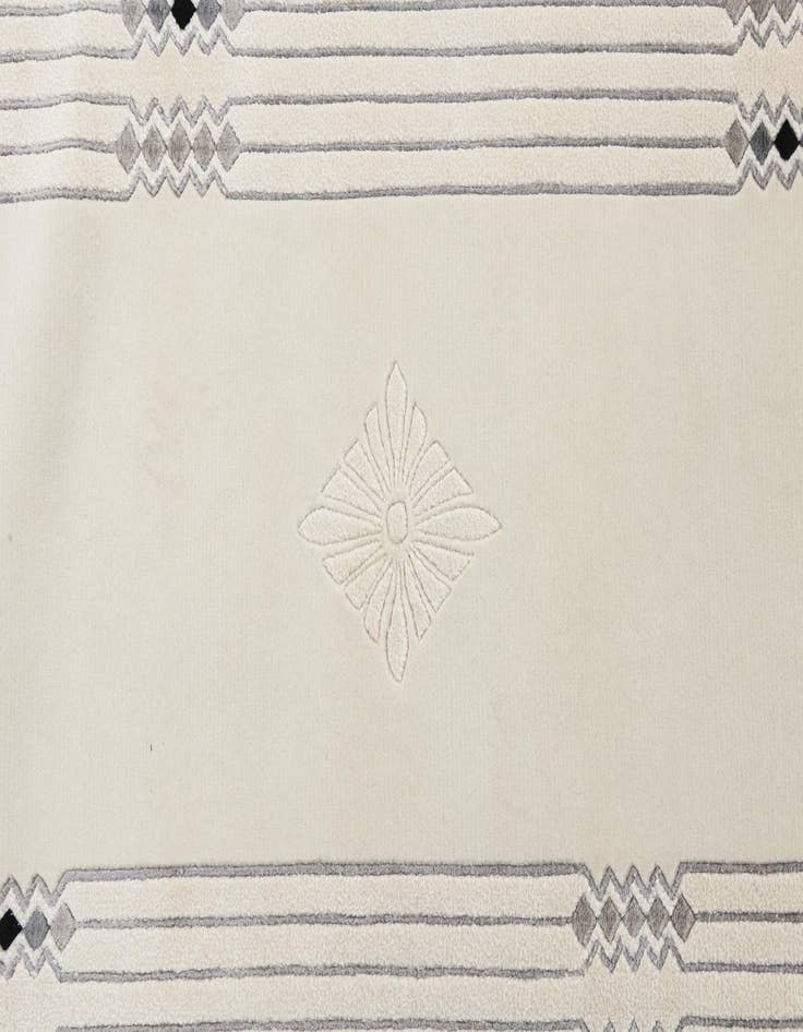 Detail image of  2' 8 x 12' 10  Hand Knotted Darya Wool Runner Rug