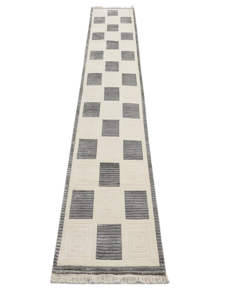 Detail image of  2' 7 x 13' 1  Hand Knotted Darya Wool Runner Rug