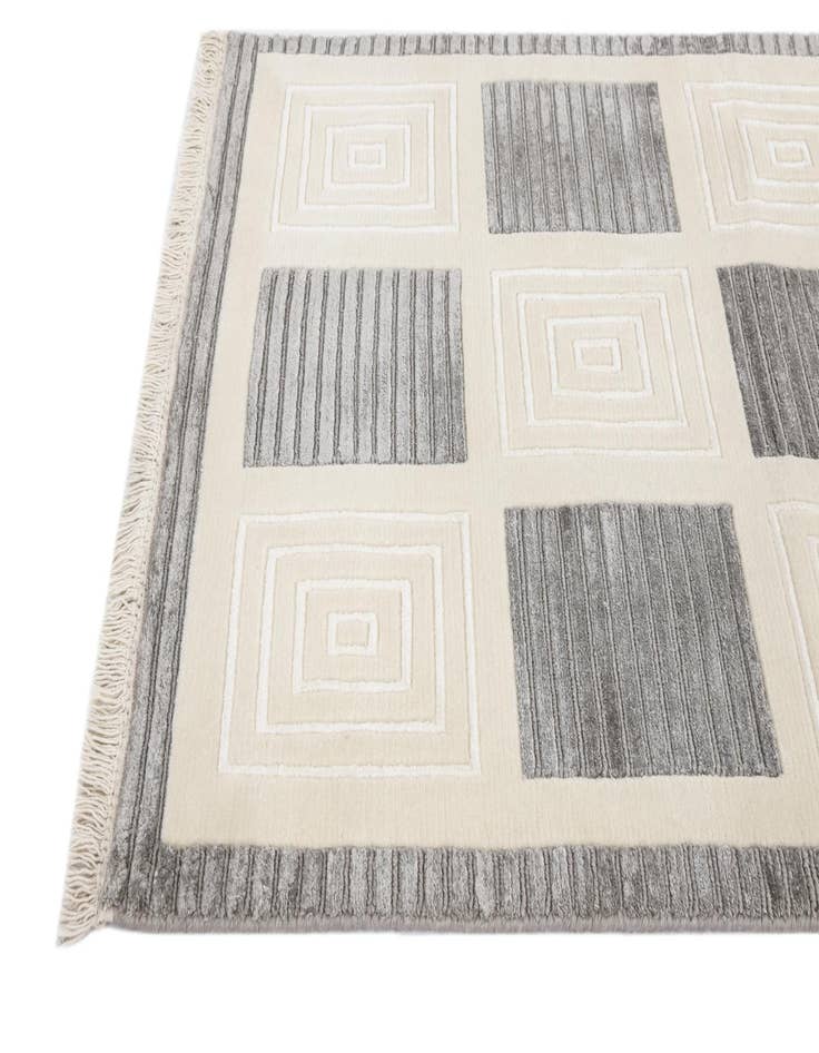 Detail image of  2' 7 x 13' 1  Hand Knotted Darya Wool Runner Rug