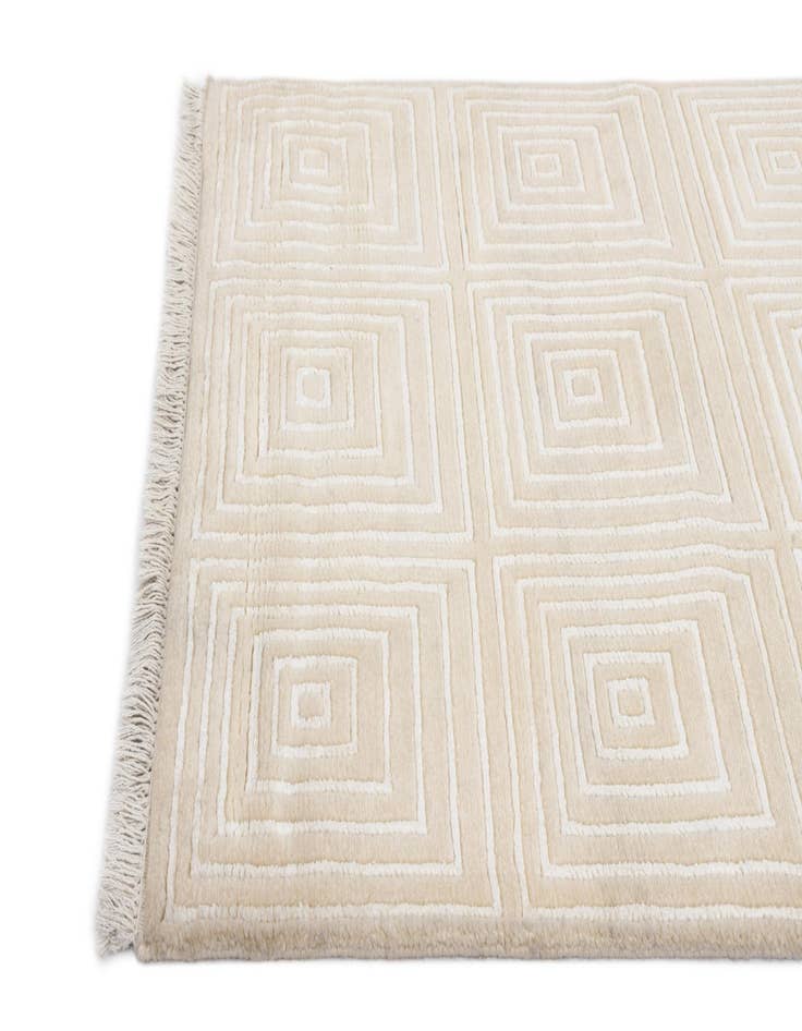 Detail image of  2' 7 x 13'  Hand Knotted Darya Wool Runner Rug