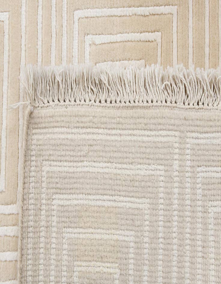 Detail image of  2' 7 x 13'  Hand Knotted Darya Wool Runner Rug