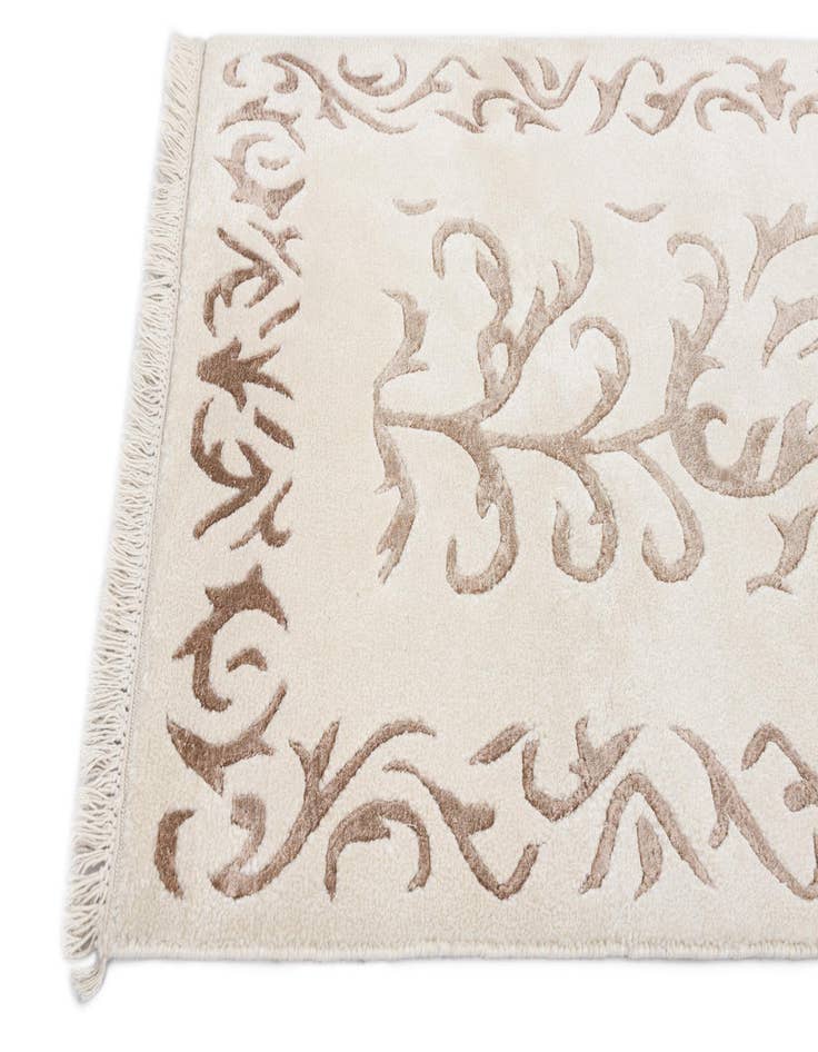 Detail image of  2' 7 x 13'  Hand Knotted Darya Wool Runner Rug