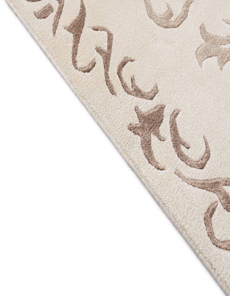 Detail image of  2' 7 x 13'  Hand Knotted Darya Wool Runner Rug