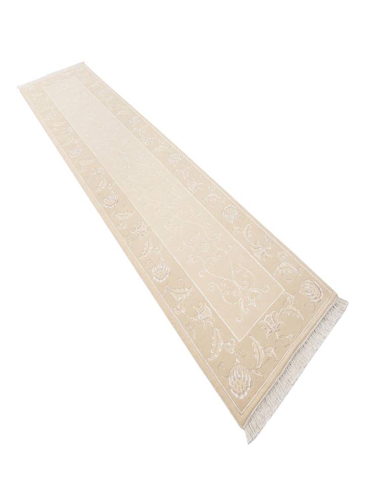 Detail image of  3' 1 x 13' 3  Hand Knotted Darya Wool Runner Rug