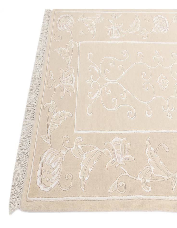 Detail image of  3' 1 x 13' 3  Hand Knotted Darya Wool Runner Rug