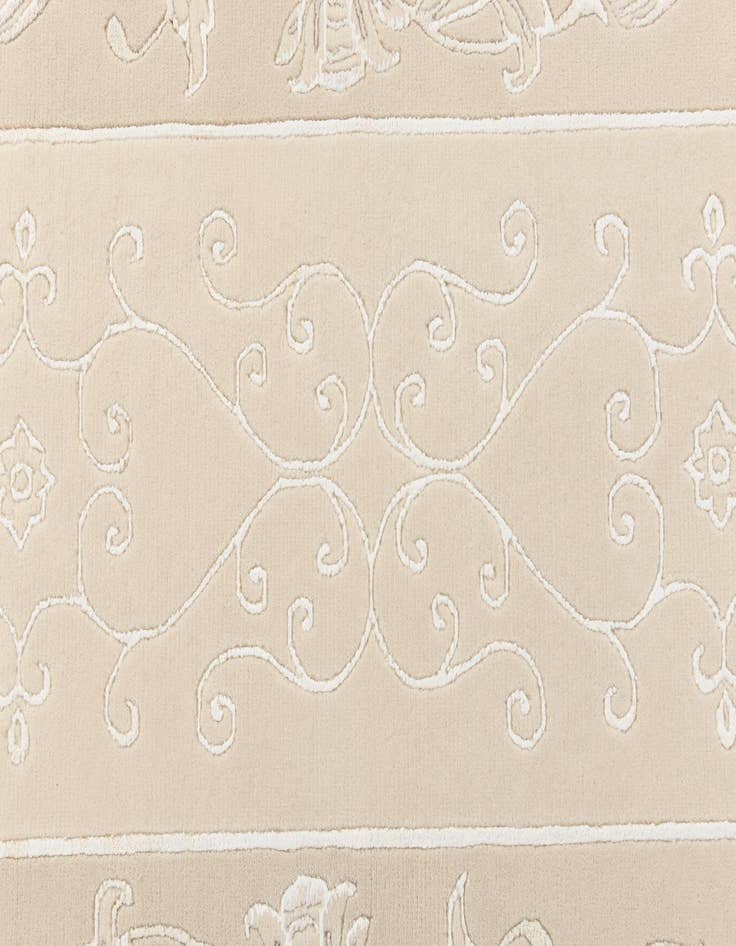 Detail image of  3' 1 x 13' 3  Hand Knotted Darya Wool Runner Rug