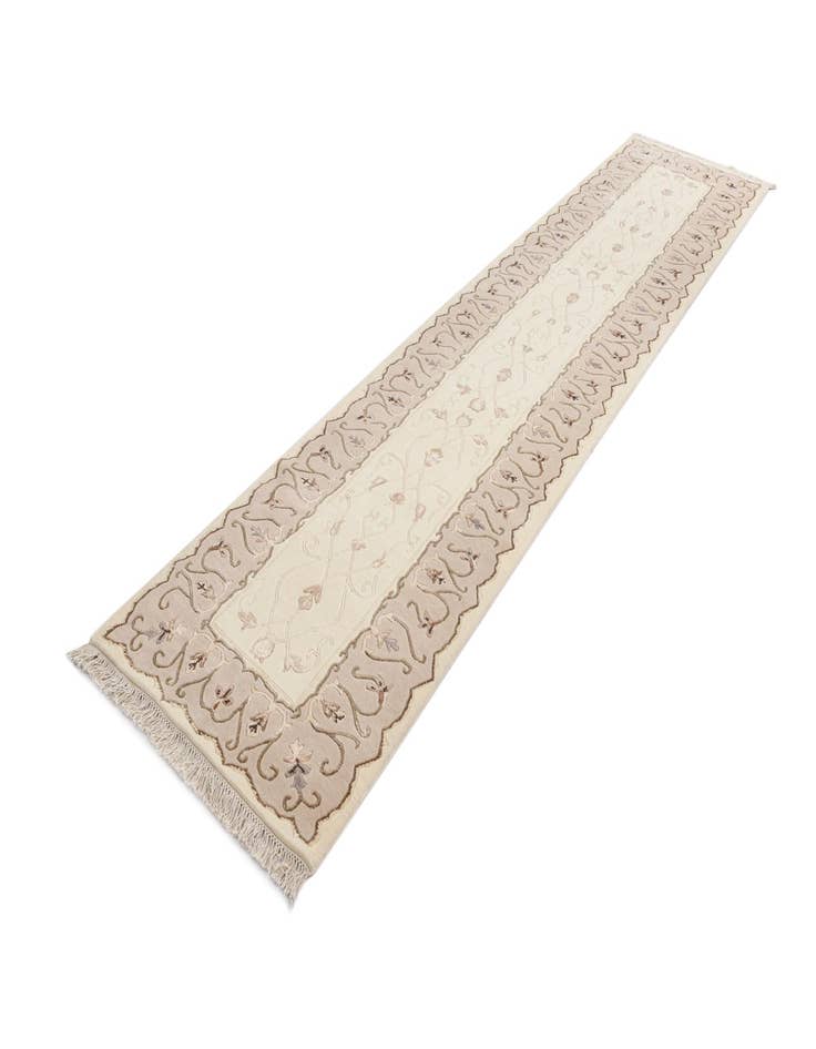 Detail image of  2' 11 x 13' 1  Hand Knotted Darya Wool Runner Rug