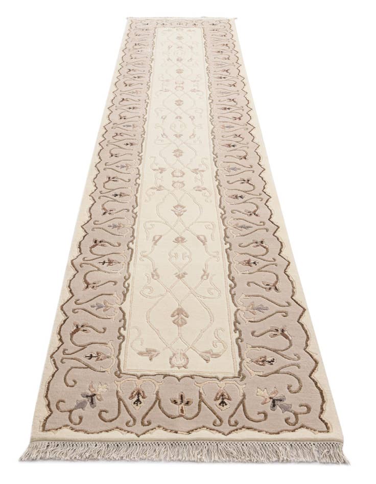 Detail image of  2' 11 x 13' 1  Hand Knotted Darya Wool Runner Rug