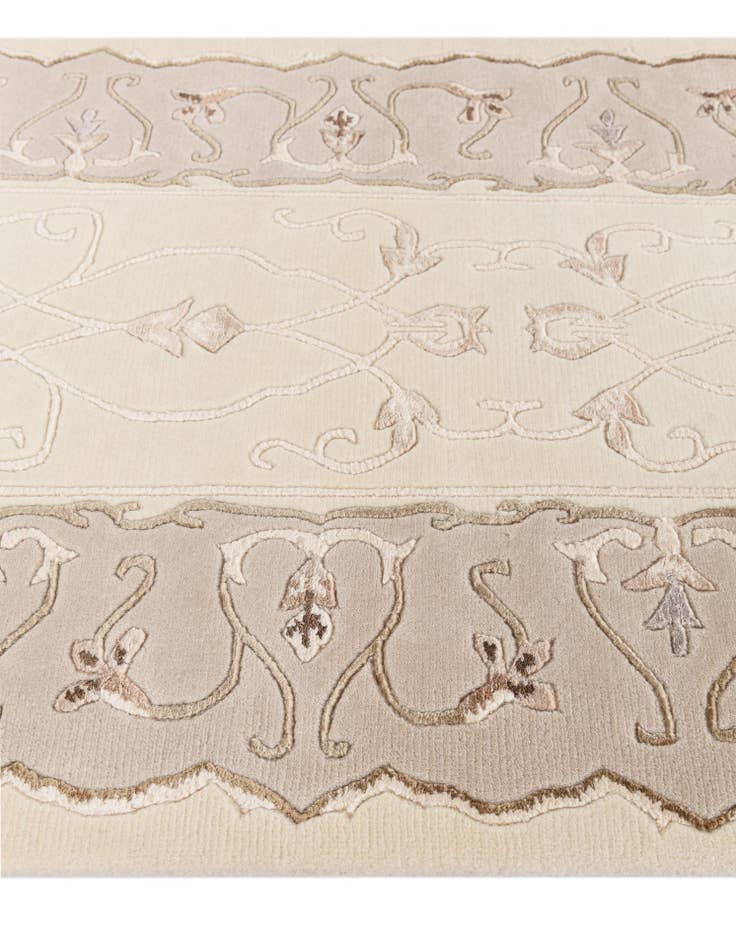 Detail image of  2' 11 x 13' 1  Hand Knotted Darya Wool Runner Rug