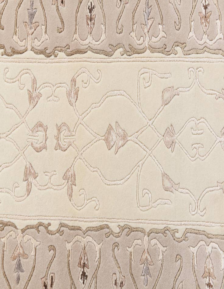 Detail image of  2' 11 x 13' 1  Hand Knotted Darya Wool Runner Rug