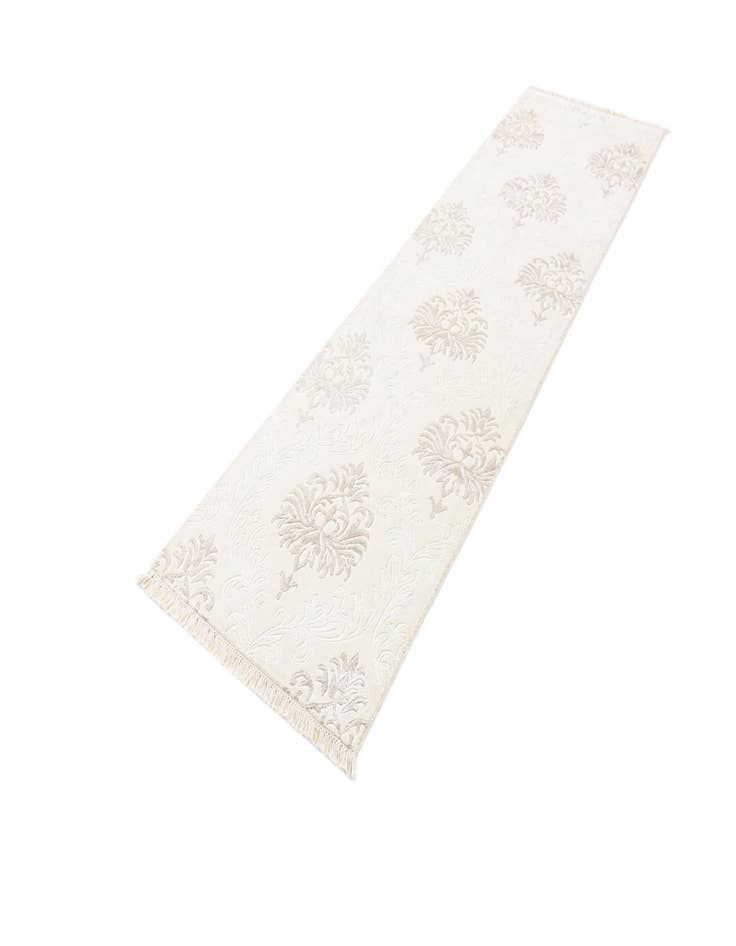 Detail image of  2' 7 x 9' 9  Hand Knotted Darya Wool Runner Rug